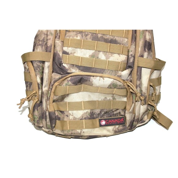 Canada Weather Gear Tactical Camo Print Backpack 100% Authentic NEW Compression - Picture 4 of 13